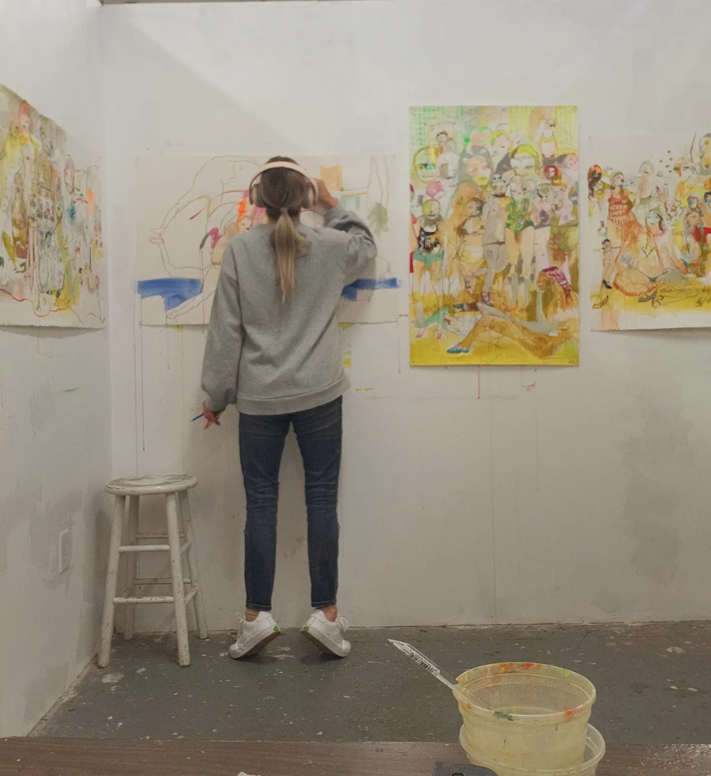 Amy Morken's studio location