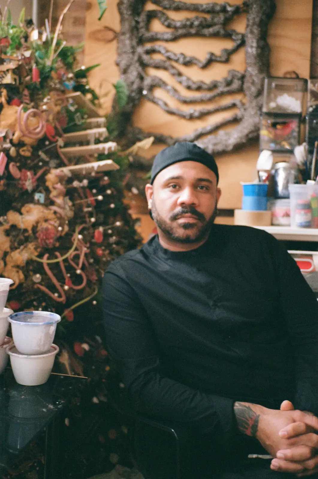 Orlando Estrada's studio location