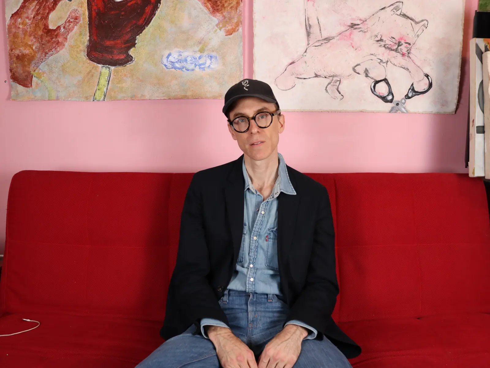 Patrick Bower's studio location